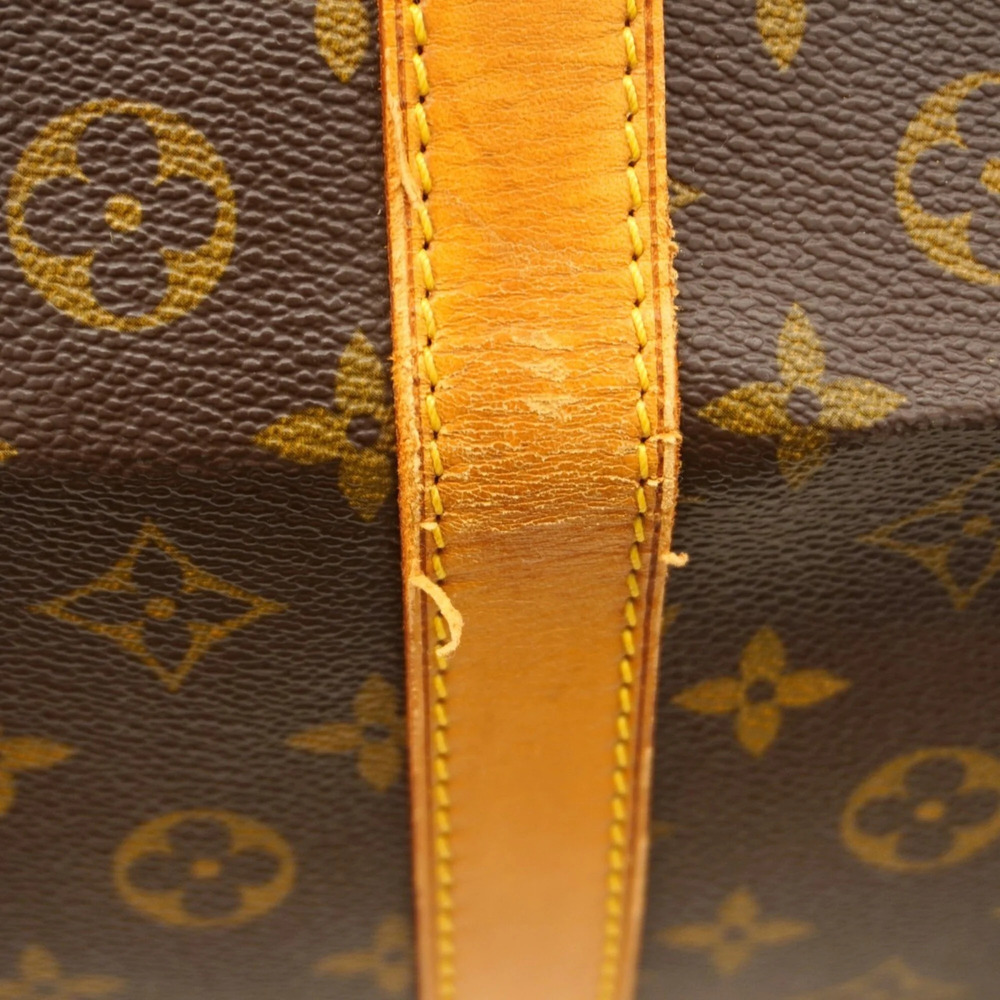 LOUIS VUITTON Brown Monogram Keepall 60 Boston Bag - Picture 8 of 14